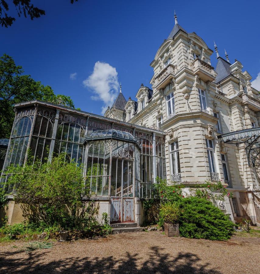 Chateau Des Orchidees En Val De Loire Saumur Exteriör bild