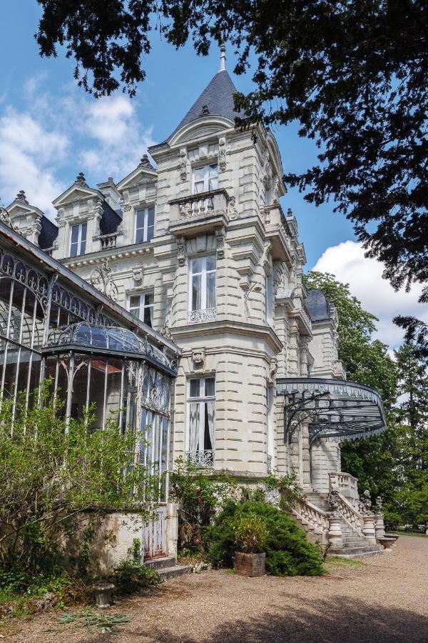 Chateau Des Orchidees En Val De Loire Saumur Exteriör bild