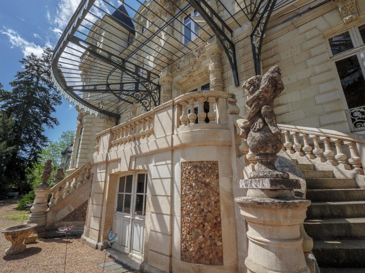 Chateau Des Orchidees En Val De Loire Saumur Exteriör bild
